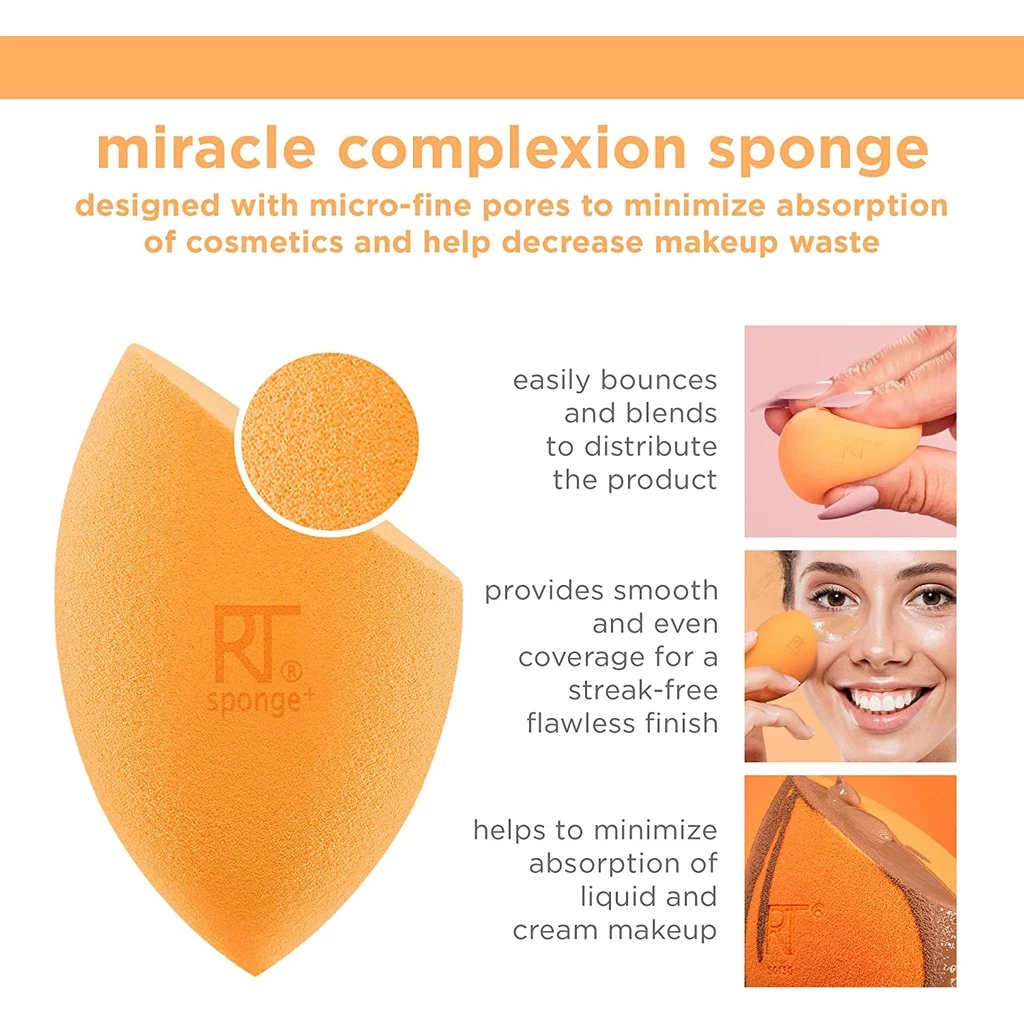 Set 4 Mút Trang Điểm Cao Cấp RT REAL TECHNIQUES 4 Miracle Complexion 91553